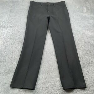 Wrangler Pants Mens 38x32 Black Wrancher Dress Jean Western Performance 82BK